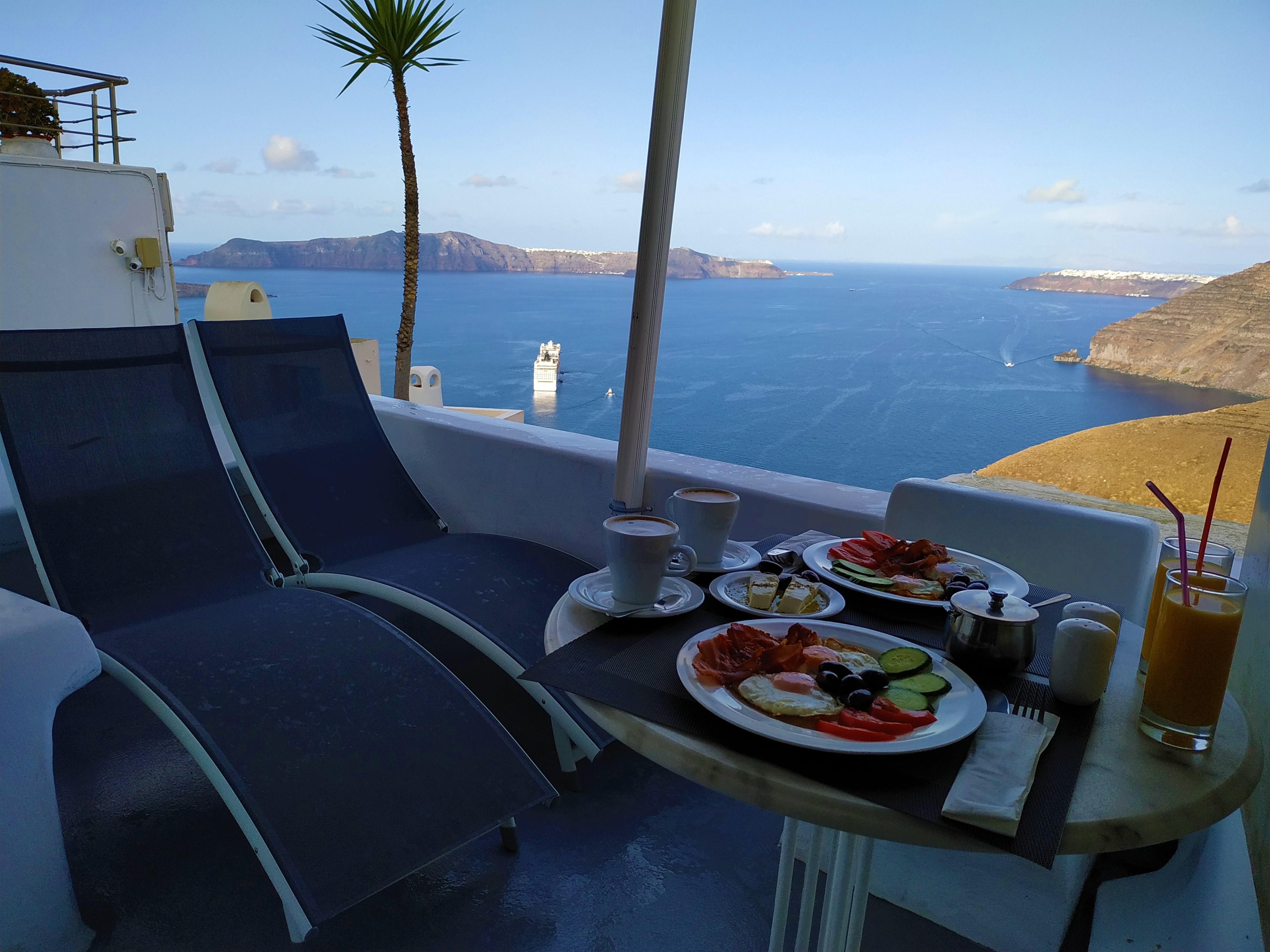 Trieris Villa & Suites Fira  Bagian luar foto