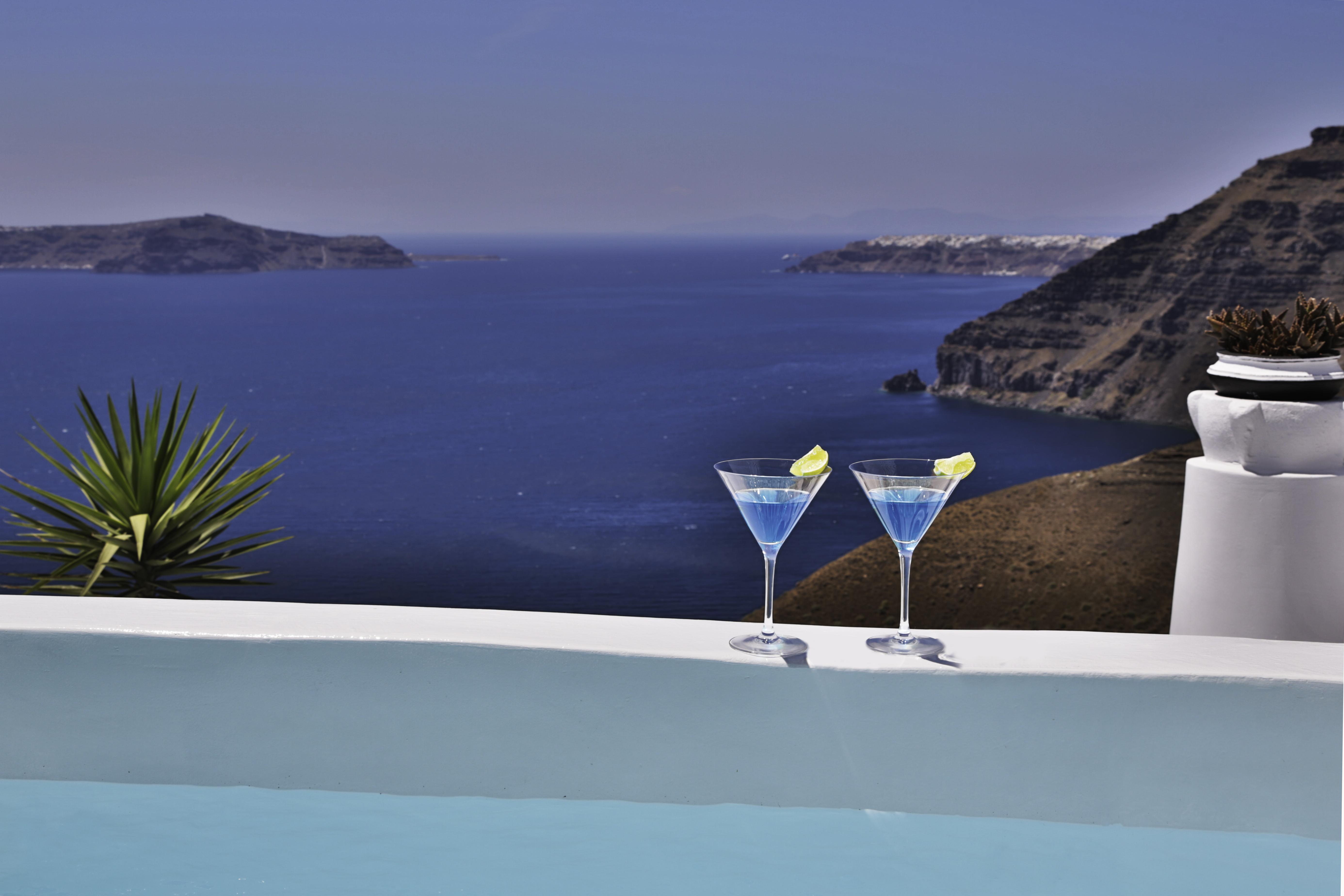 Trieris Villa & Suites Fira  Bagian luar foto