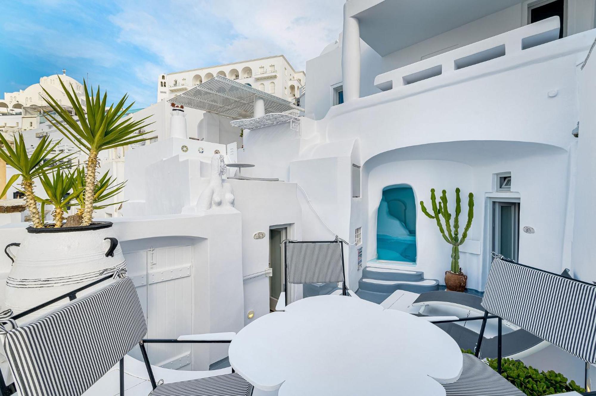 Trieris Villa & Suites Fira  Bagian luar foto
