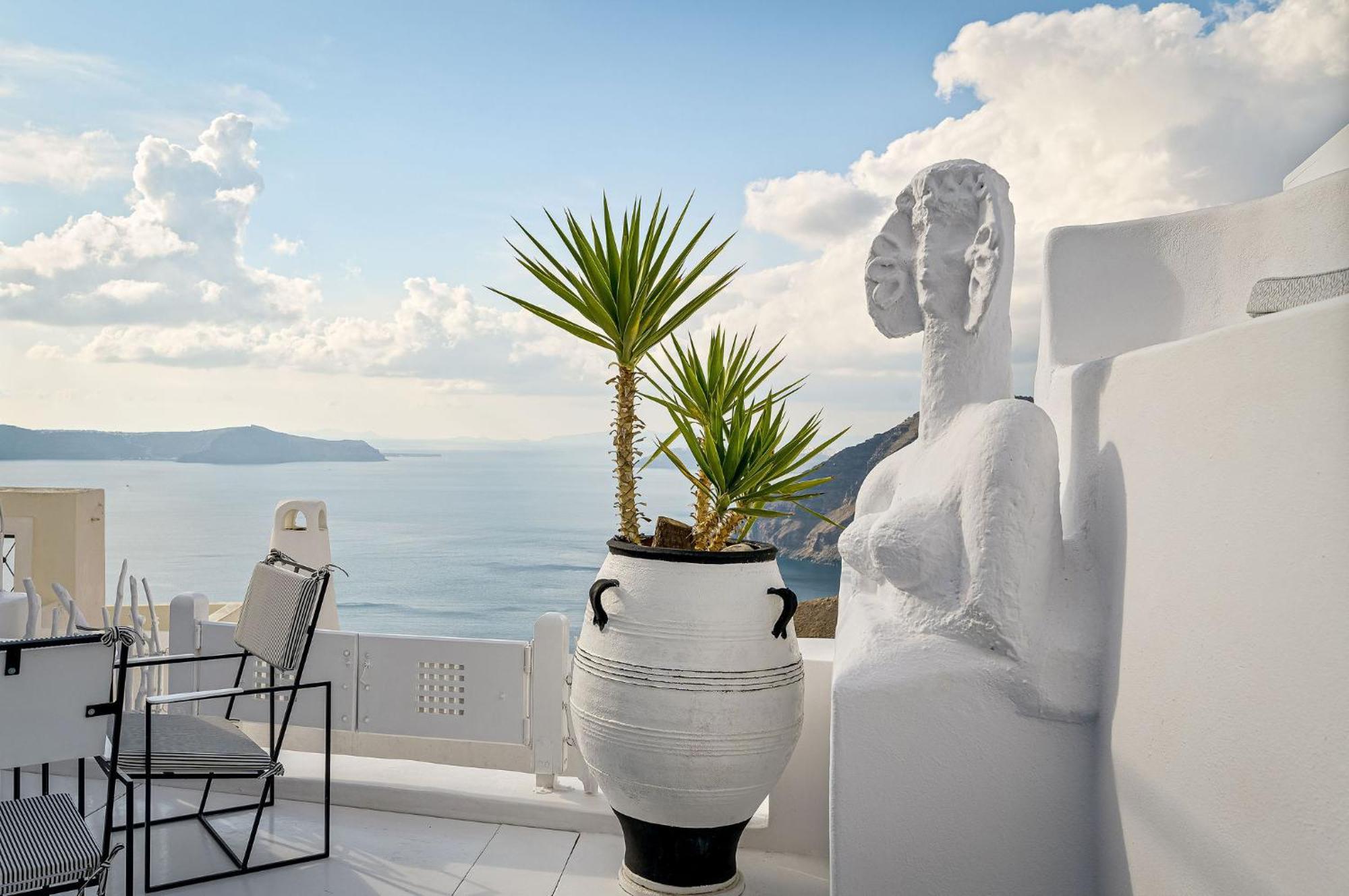 Trieris Villa & Suites Fira  Bagian luar foto