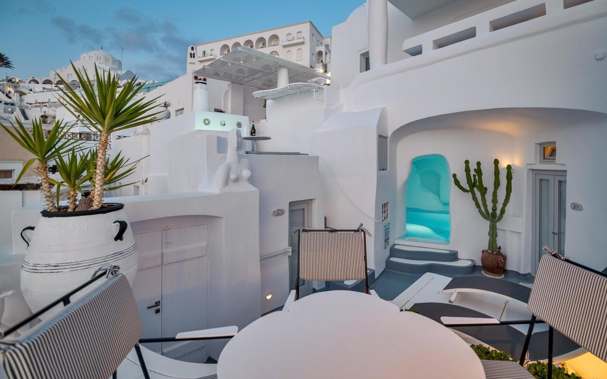 Trieris Villa & Suites Fira  Bagian luar foto